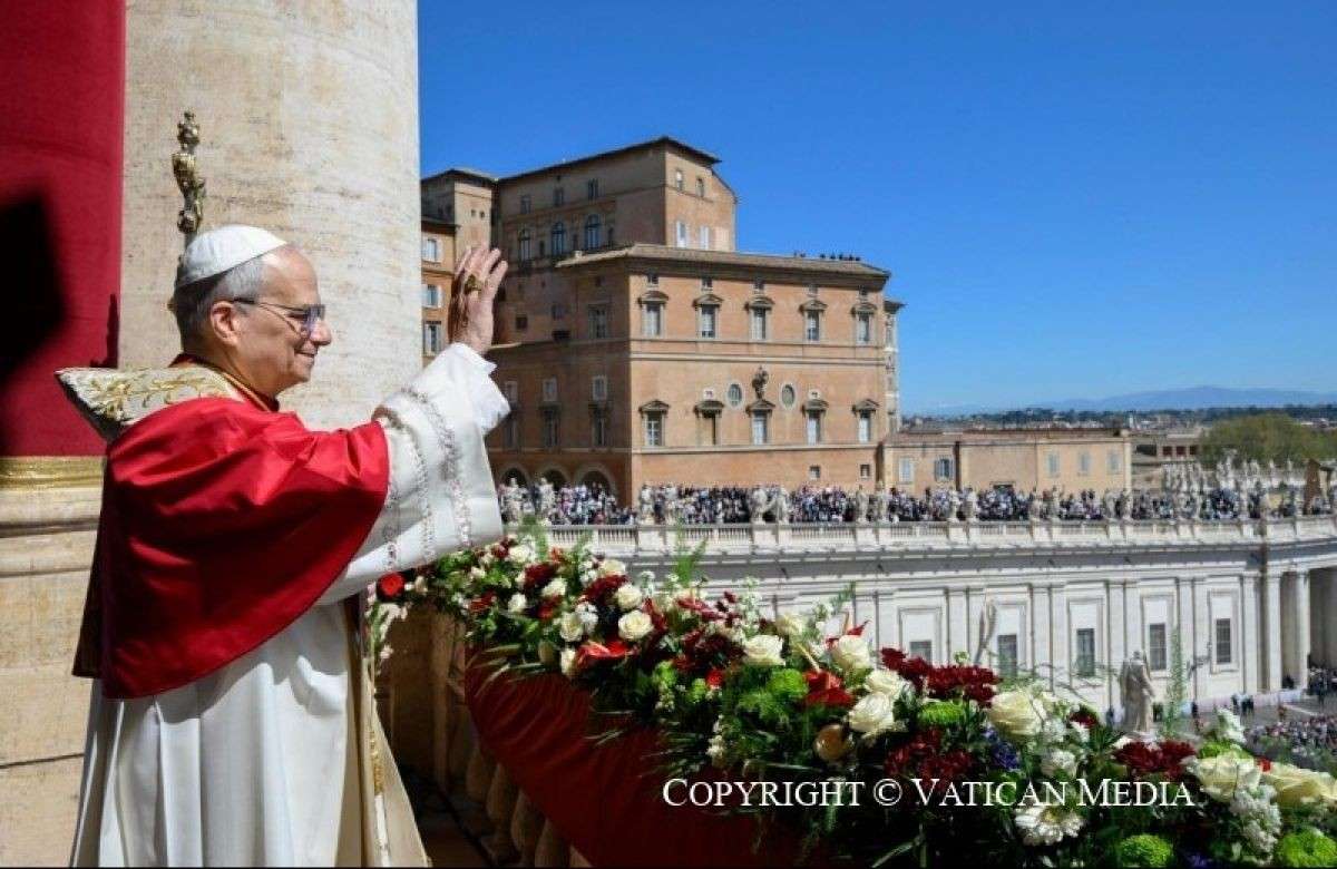 Foto de capa da notícia Mensagem do Papa Leão XIV na Bênção Urbi et Orbi da Páscoa de 2026