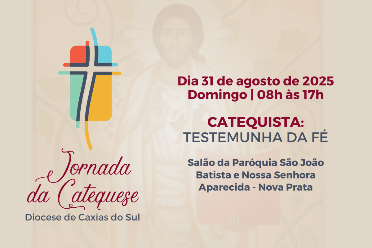 Diocese de Caxias do Sul prepara Jornada da Catequese, para reunir centenas de pessoas em Nova Prata